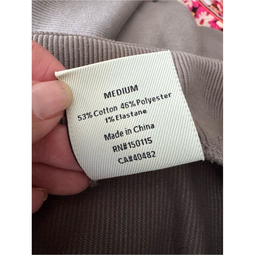 Varley Acadia Half-Zip Ribbed Pullover in Slate Gray - Picture 5 of 5